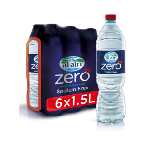 Al Ain water Zero Sodium 1.5 ltr x 12