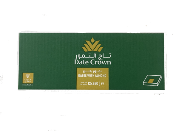 Date Crown with Almond 250g x 12
