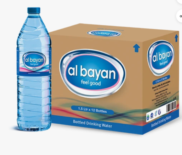 Al Bayan water 1.5L x 12